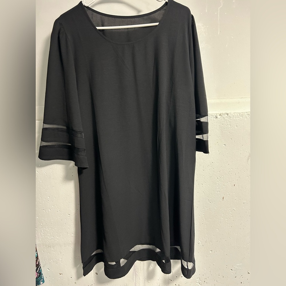 wonens Black Shirt dress